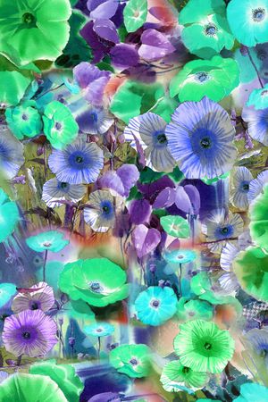 休闲手绘印花华亿平台图片