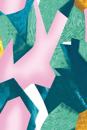 抽象印花华亿平台图片