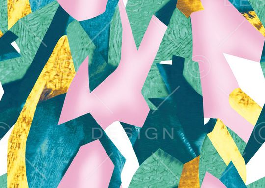 抽象印花华亿平台图片