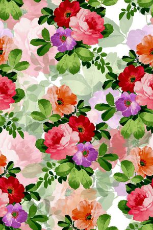 手绘印花华亿平台图片