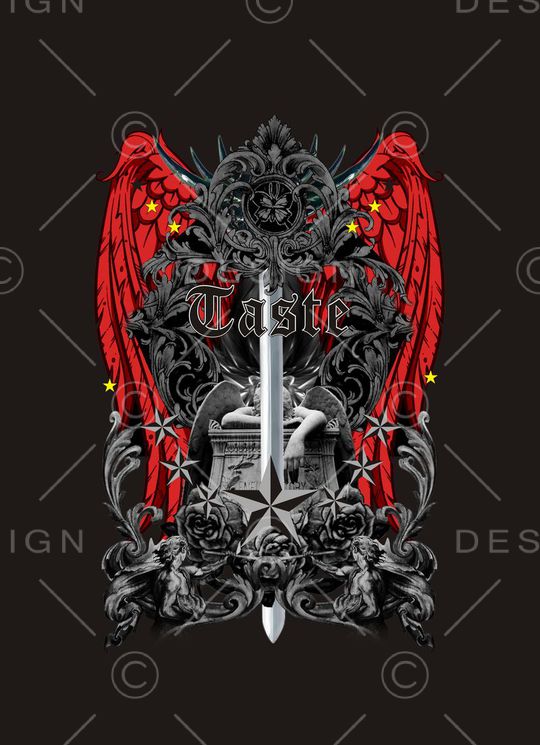 翅膀印花华亿平台图片