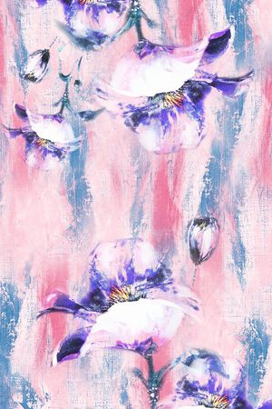 抽象印花华亿平台图片