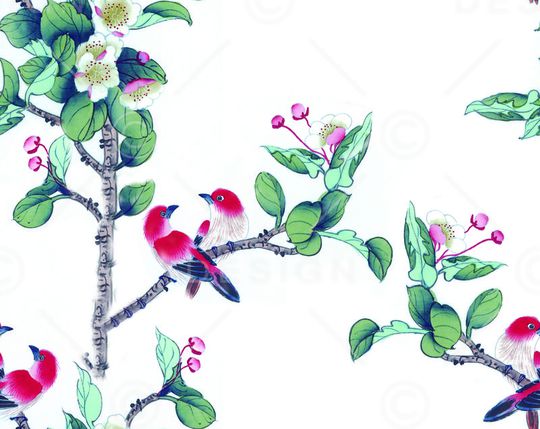 写意印花华亿平台图片