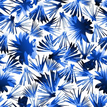 486308-时尚潮流热带风情渐变抽象花草