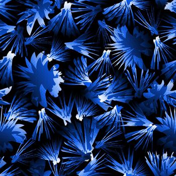 486309-时尚潮流热带风情渐变抽象花草