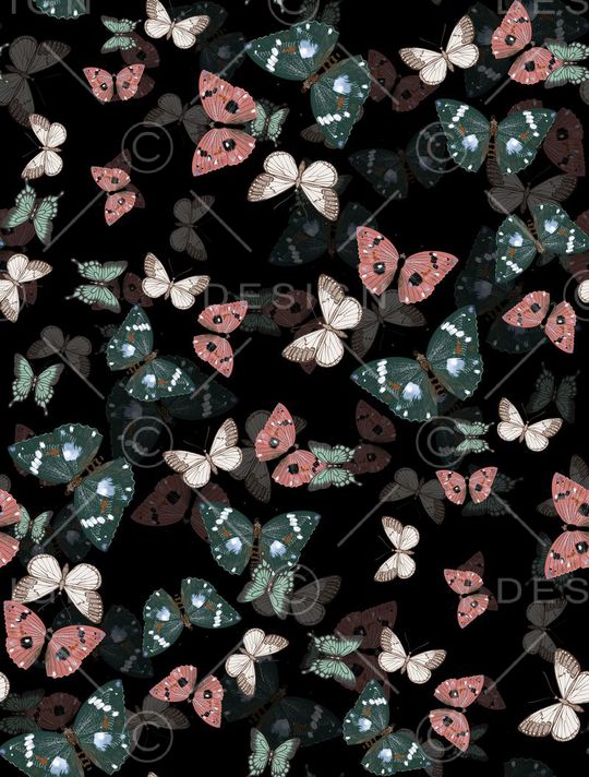 潮流时尚印花华亿平台图片