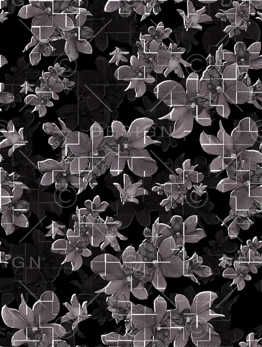 潮流时尚印花华亿平台图片