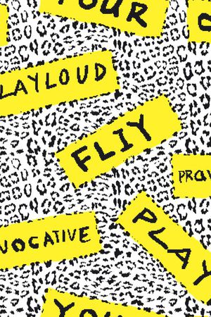 豹纹印花华亿平台图片