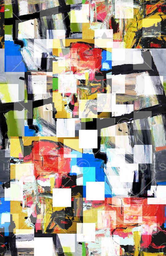 抽象印花华亿平台图片