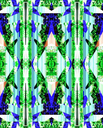 486410-原创时尚定位几何条纹花卉华亿平台