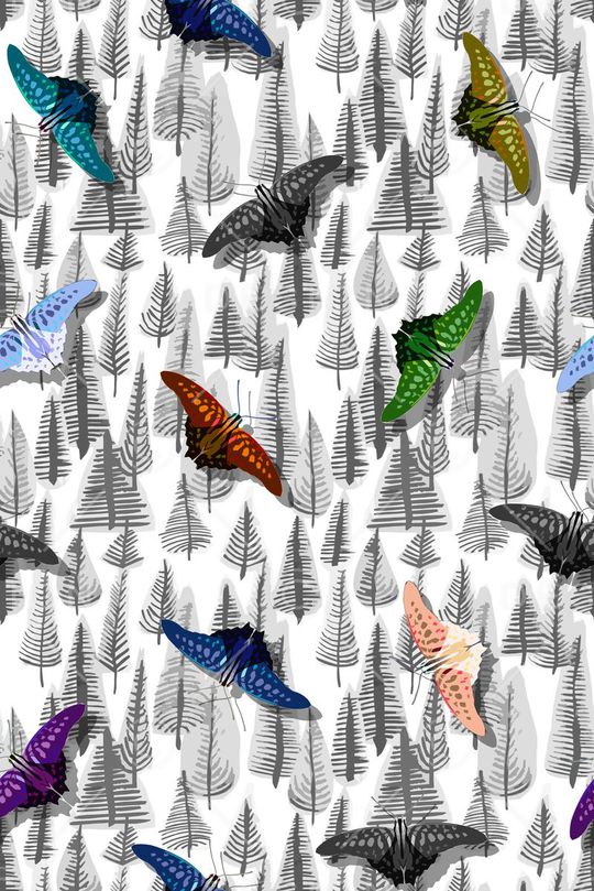 抽象印花华亿平台图片