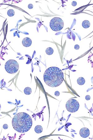 兰花印花华亿平台图片