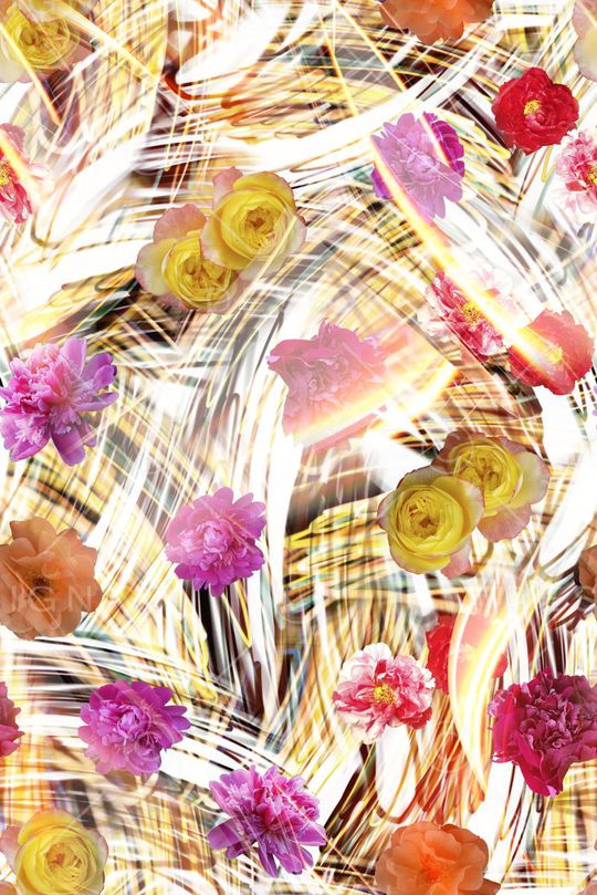 多彩印花华亿平台图片