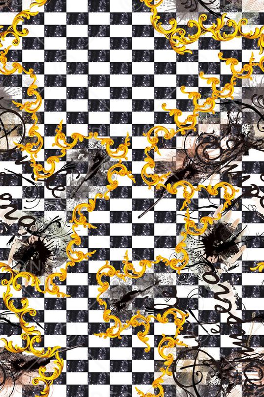 欧式印花华亿平台图片