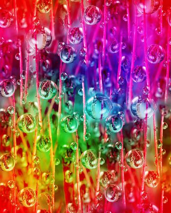 486599-流行时尚水珠印花