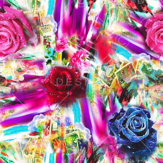 流行时尚印花华亿平台图片