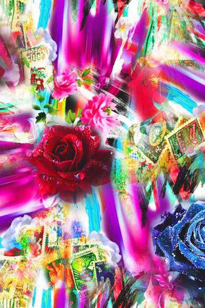 流行时尚印花华亿平台图片