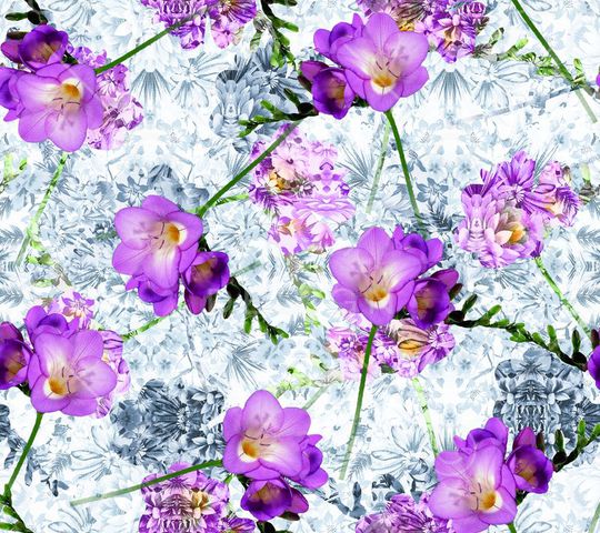 流行时尚印花华亿平台图片