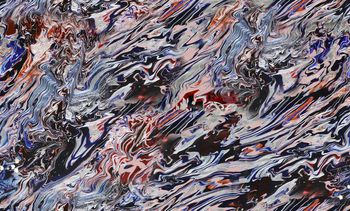 486651-炫彩水波   抽象波浪条 等高线几