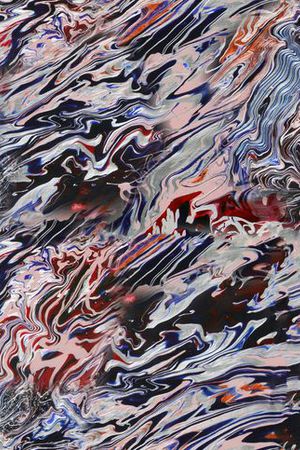 波浪条印花华亿平台图片