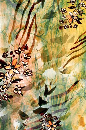 写意印花华亿平台图片