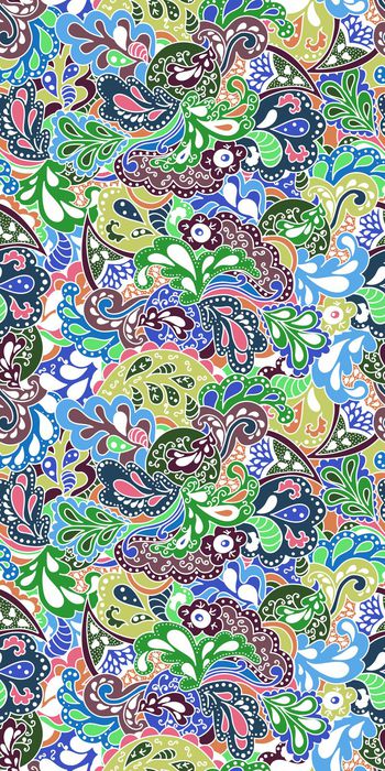 486806-民族风土耳其风格复古欧式花纹撞色女