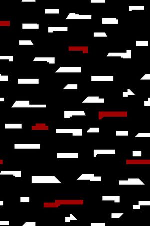 简单几何印花华亿平台图片