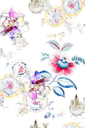 复古宫廷印花华亿平台图片