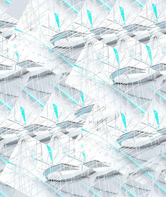 白色印花华亿平台图片