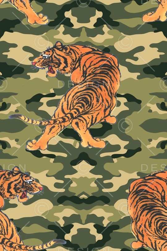 迷彩印花华亿平台图片