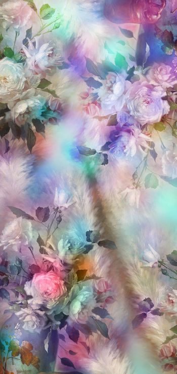 486981-梦幻花卉长巾系列