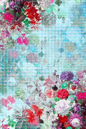 几何印花华亿平台图片