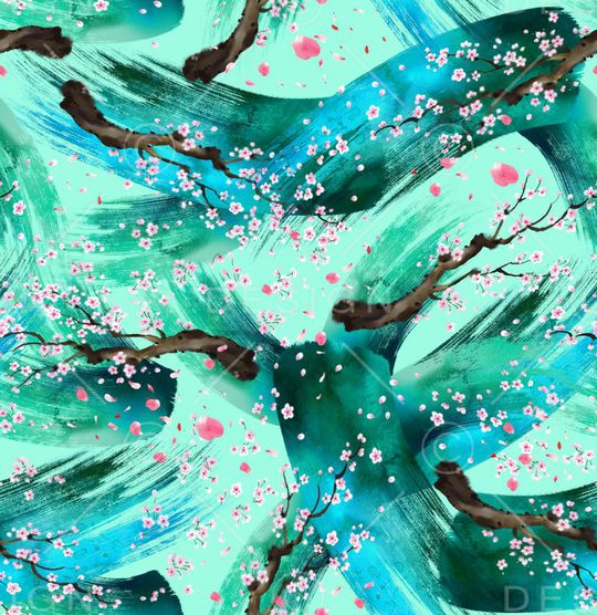 手绘印花华亿平台图片