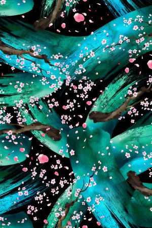 手绘印花华亿平台图片