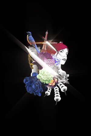 抽象印花华亿平台图片