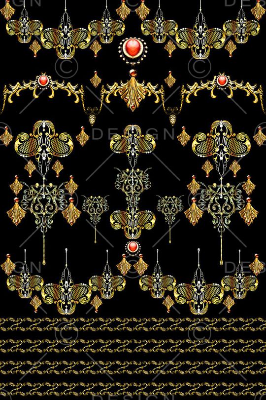 复古印花华亿平台图片