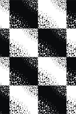 方格印花华亿平台图片