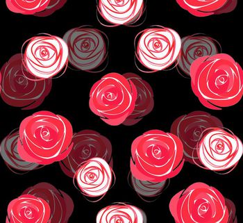 487111-大牌花朵写意简约