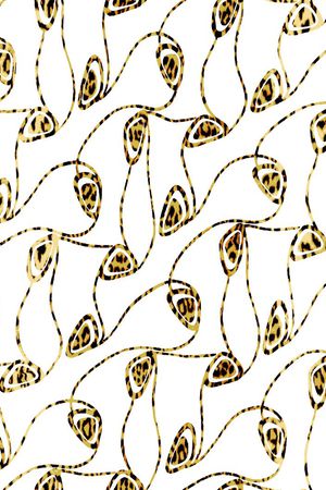 豹纹印花华亿平台图片