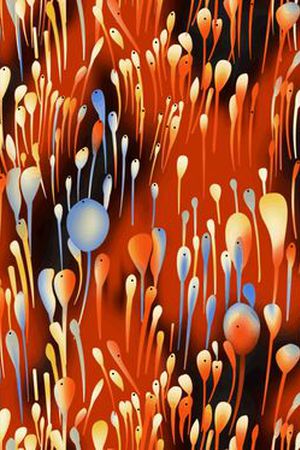 线条印花华亿平台图片