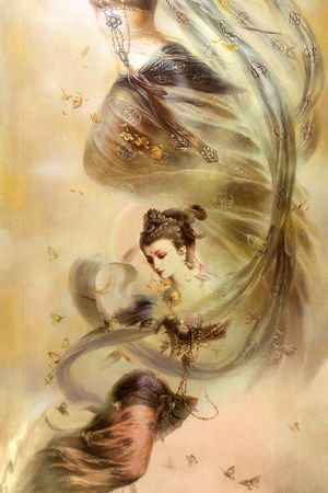 中国风印花华亿平台图片