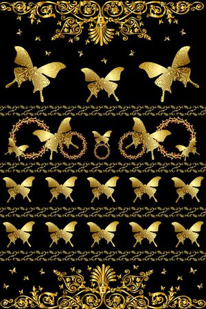 复古印花华亿平台图片