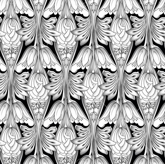 线条印花华亿平台图片