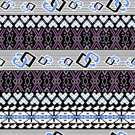 线条印花华亿平台图片