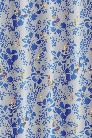 线条印花华亿平台图片