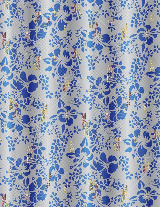 线条印花华亿平台图片