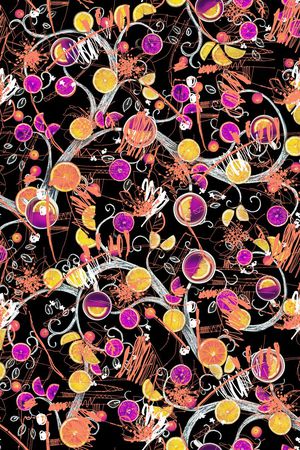 涂鸦印花华亿平台图片