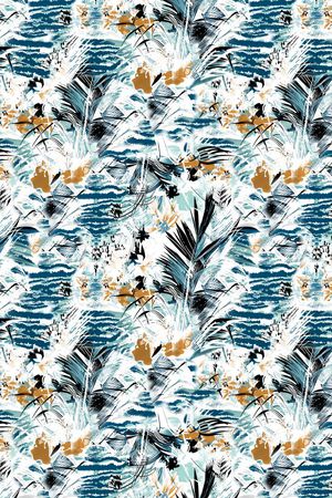 几何印花华亿平台图片