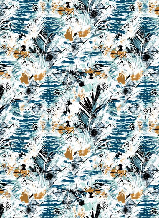 几何印花华亿平台图片