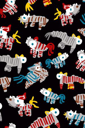 几何印花华亿平台图片